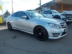 Silver Used 2013 Mercedes C250 AMG Coupe | £7,995 (Fair price)