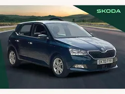Blue Used 2020 Skoda Fabia SE Hatchback | £11,170 (Fair price)