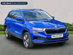 Blue Used 2022 Skoda Karoq SE Drive SUV | £16,158 (Fair price)