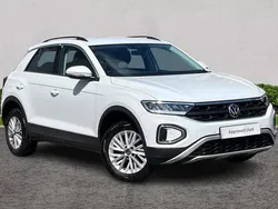 White Used 2023 VW T-Roc Life SUV | £18,995 (Fair price)