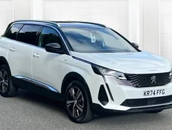 Pearl white Used 2024 Peugeot 5008 GTi MPV | £28,206 (Fair price)
