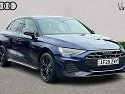 Used 2025 Audi A3 Sportback e-tron Black Edition Sedan | £34,900