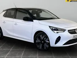 White Used 2022 Vauxhall Corsa-e Elite Hatchback | £9,695 (Fair price)