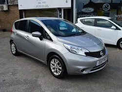 Silver Used 2017 Nissan Note Acenta Premium MPV | £5,995 (Fair price)