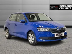 Blue Used 2021 Skoda Fabia Hatchback | £9,800 (Super price)