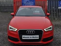 Red Used 2013 Audi A3 S-Line Hatchback | £6,995 (A bit pricey)