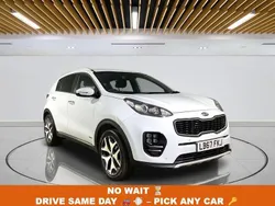 White Used 2018 Kia Sportage GT-Line SUV | £11,149 (Good price)