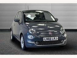 Grey Used 2016 Fiat 500 Lounge Hatchback | £4,799 (Good price)