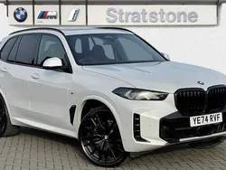 White Used 2025 BMW X5 M Sport SUV | £80,000