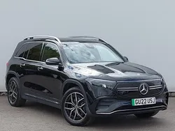 Black Used 2022 Mercedes EQB350 AMG Line Premium SUV | £29,498 (Fair price)