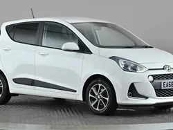 White Used 2018 Hyundai i10 Premium Hatchback | £7,798 (Fair price)