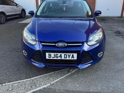 Blue Used 2014 Ford Focus Titanium Hatchback | £5,500 (Fair price)