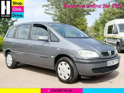 Grey Used 2005 Vauxhall Zafira Design Edition MPV | £1,400 (Good price)