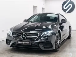 Black Used 2020 Mercedes E220 AMG Line Premium Plus Coupe | £29,000 (Expensive)