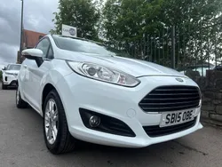White Used 2015 Ford Fiesta Zetec Hatchback | £3,995 (Fair price)