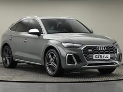 Quantum gray Used 2021 Audi SQ5 Sportback Design SUV | £38,000