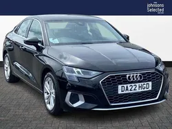 Black Used 2022 Audi A3 Sport Sedan | £21,599 (Super price)