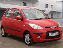 Red Used 2009 Hyundai i10 Comfort Hatchback | £2,290 (Good price)