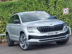 Silver Used 2024 Skoda Karoq SportLine SUV | £28,698 (Fair price)