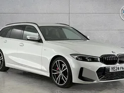 White Used 2024 BMW 320 M Sport Estate | £37,940 (Expensive)