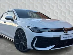 White Used 2024 VW Golf VIII R-line Hatchback | £28,000 (Expensive)