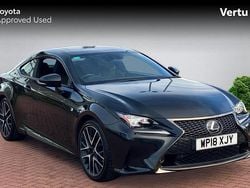 Black Used 2018 Lexus RC300h Sport Line Coupe | £24,841 (A bit pricey)