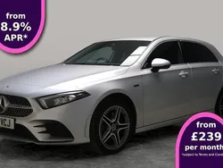 Silver Used 2021 Mercedes A250 AMG line Hatchback | £16,857 (Good price)