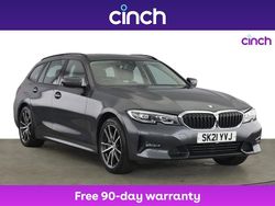Grey Used 2021 BMW 330e Sport Line Estate | £18,249 (Good price)