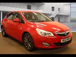Red Used 2012 Vauxhall Astra Active Hatchback | £1,399 (Fair price)