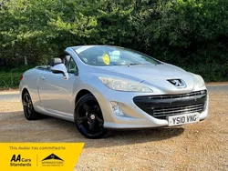 Silver Used 2010 Peugeot 308 CC GT Cabriolet | £1,495 (Good price)