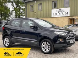 Black Used 2015 Ford Ecosport Zetec SUV | £5,490 (Good price)