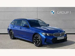 Blue Used 2025 BMW 330e M Sport Estate | £39,450 (Good price)