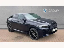 Black Used 2022 BMW X6 M Sport SUV | £49,995 (Fair price)