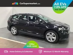 Black Used 2021 Skoda Enyaq iV Suite SUV | £16,176 (Fair price)