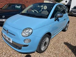 Blue Used 2011 Fiat 500C Lounge Cabriolet | £4,595 (Good price)