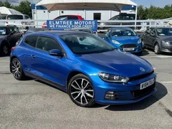 Blue Used 2014 VW Scirocco GT Coupe | £8,699 (Fair price)
