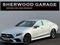 Silver Used 2019 Mercedes CLS350 AMG line Coupe | £23,490 (Fair price)