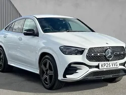 White Used 2025 Mercedes GLE450 AMG Urban Coupe | £64,980 (Fair price)