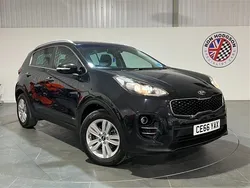 Black Used 2016 Kia Sportage 2 SUV | £8,710 (Fair price)