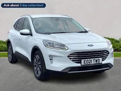White Used 2021 Ford Kuga Titanium SUV | £16,295 (Good price)