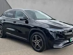 Night black Used 2022 Mercedes EQA250+ AMG line SUV | £22,480 (Fair price)