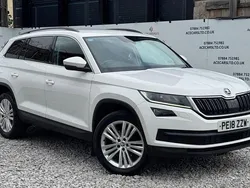 White Used 2018 Skoda Kodiaq SE L SUV | £13,995 (Fair price)