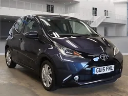 Blue Used 2015 Toyota Aygo x-press Hatchback | £6,499 (Fair price)