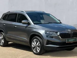 Graphite grey metallic Used 2024 Skoda Karoq SE L SUV | £25,725 (Fair price)
