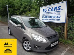 Brown Used 2014 Ford Grand C-Max Zetec MPV | £4,995 (Fair price)