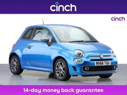Blue Used 2017 Fiat 500 S Hatchback | £6,729 (Fair price)
