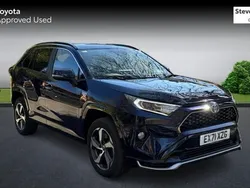 Blue Used 2021 Toyota RAV4 Hybrid SUV | £29,914 (A bit pricey)
