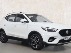 White Used 2022 MG ZS Exclusive Sedan | £15,363 (Fair price)