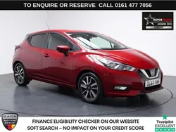 Red Used 2017 Nissan Micra N-Connecta Hatchback | £7,990 (Fair price)