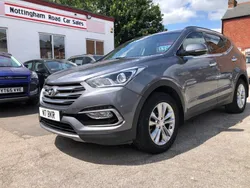 Silver Used 2016 Hyundai Santa Fe Premium SUV | £13,999 (Fair price)